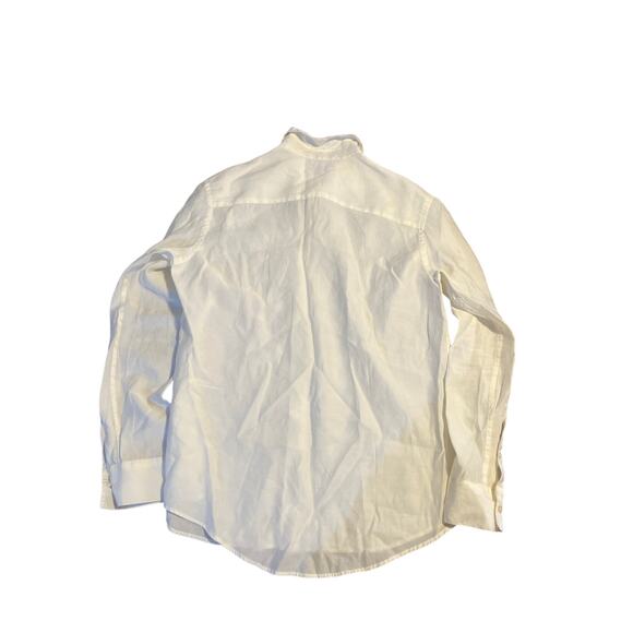 Zara Men's Collar Button up Dress Long sleeve Shirt Regular Fit Size Medium - Picture 7 of 7